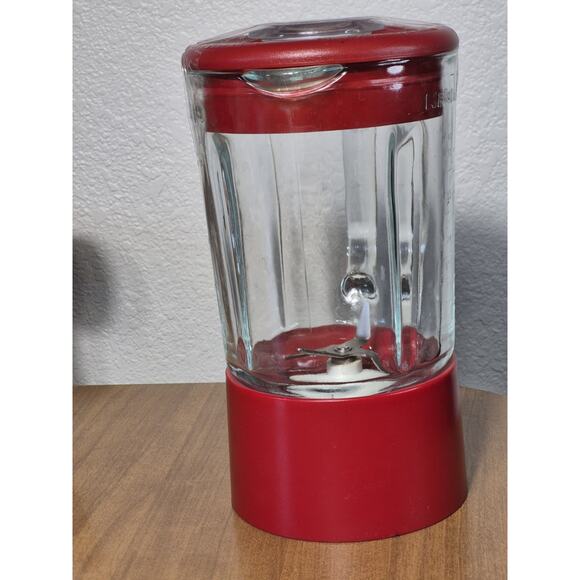 Genuine KitchenAid Blender KSB5 40oz/5 Cup Red Glass Replacement Pitcher - Picture 8 of 10